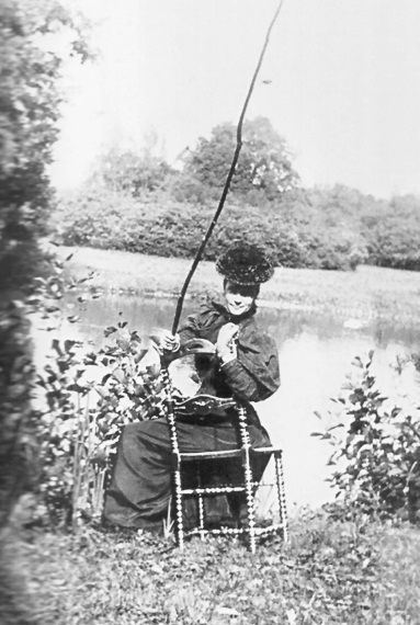 Императрица Мария Федоровна на рыбалке