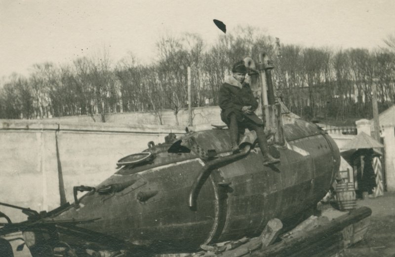 Старая подводная лодка
